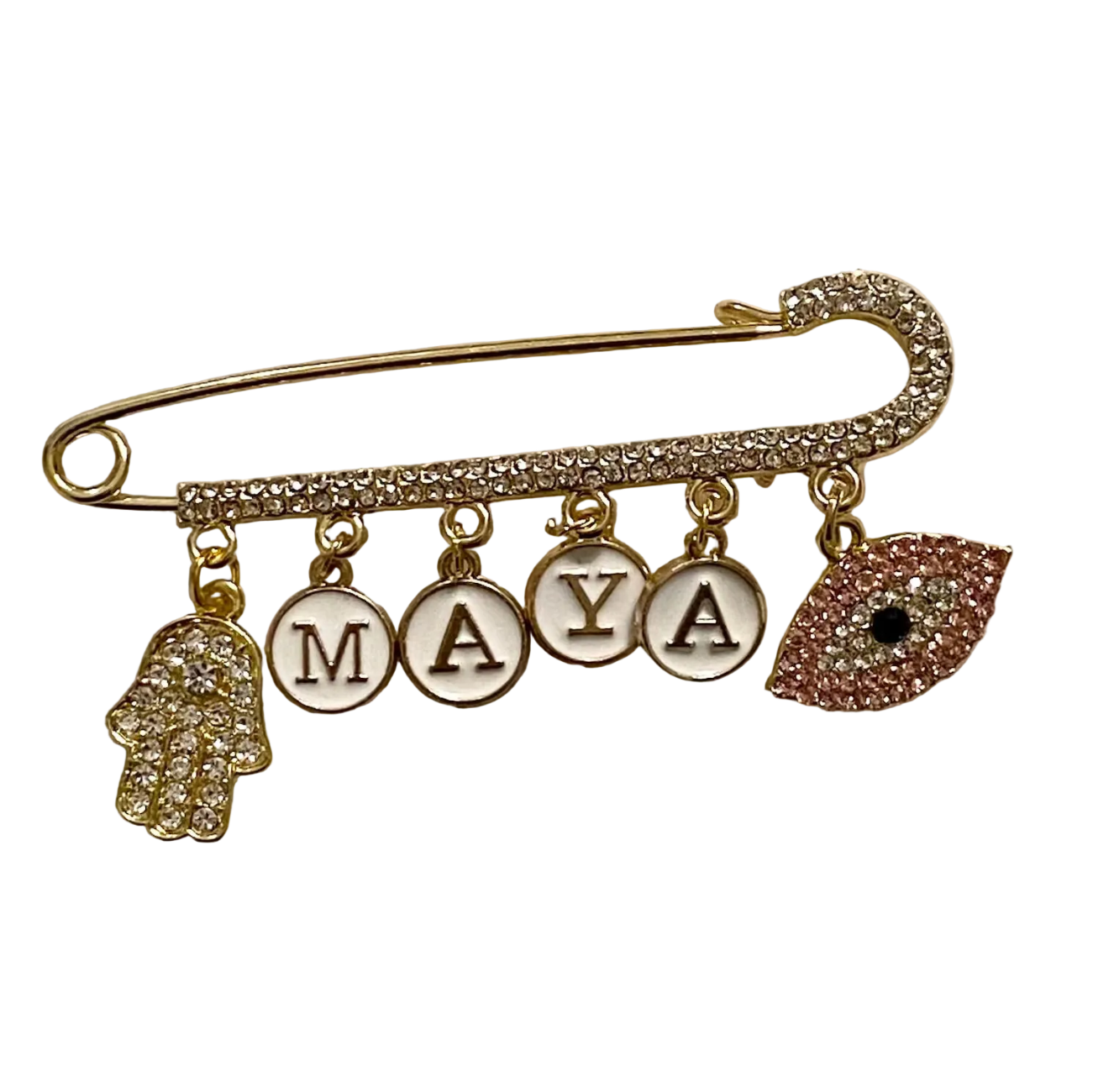 Custom Baby Pin for Goodluck (Girl)