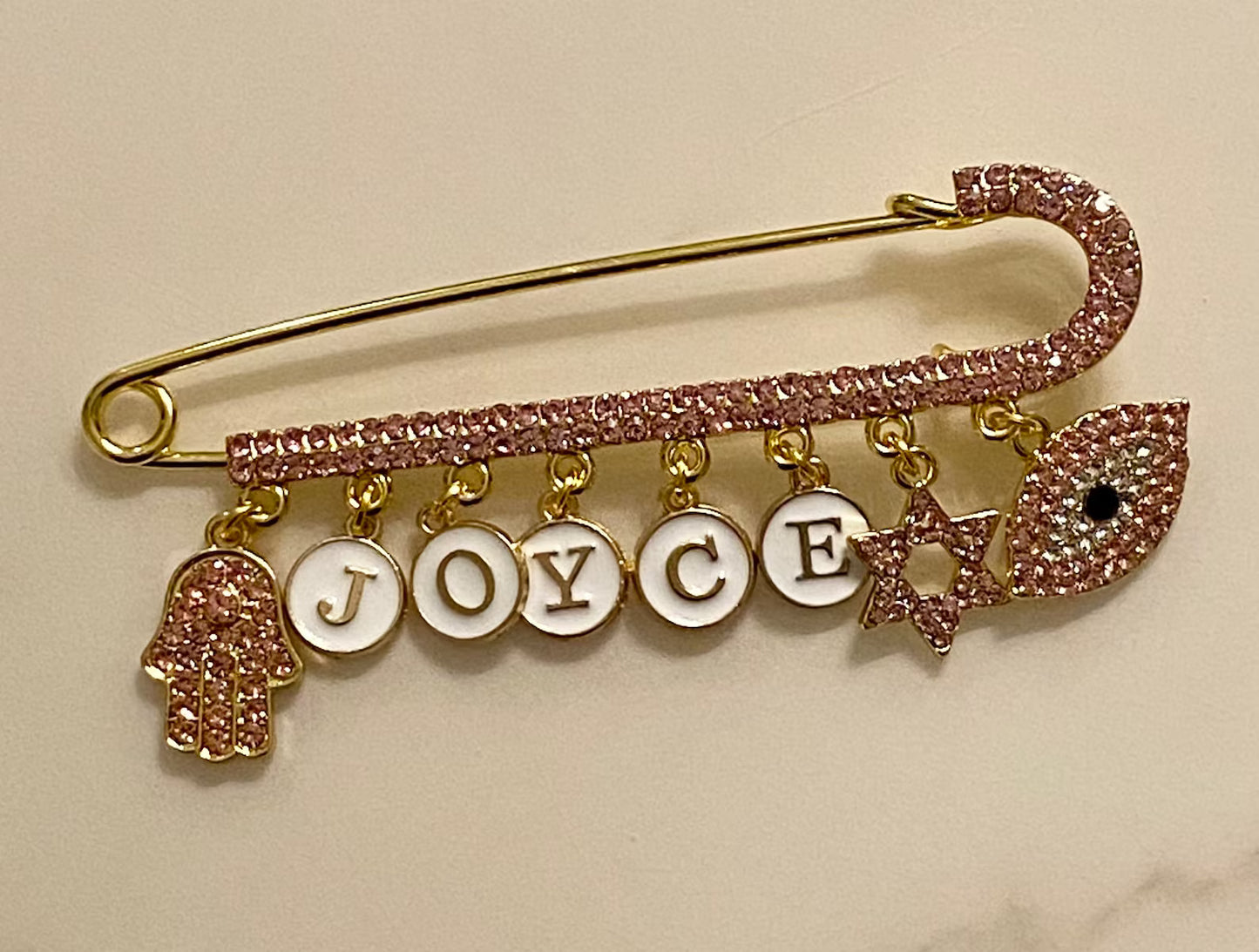 Custom Baby Pin for Goodluck (Boy)