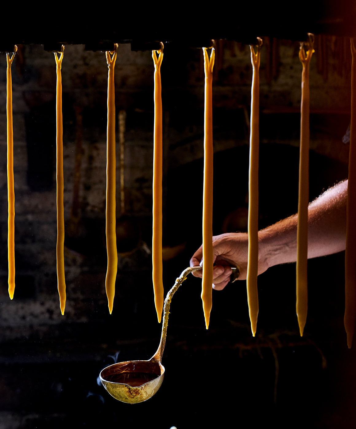 Collepino Tapered Beeswax Candles