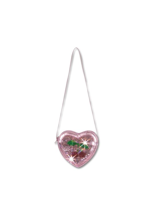 Tut Heart Sequin Bag