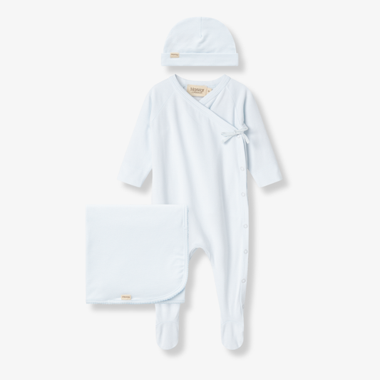 Layette Gift Set 3 PC - Light Blue