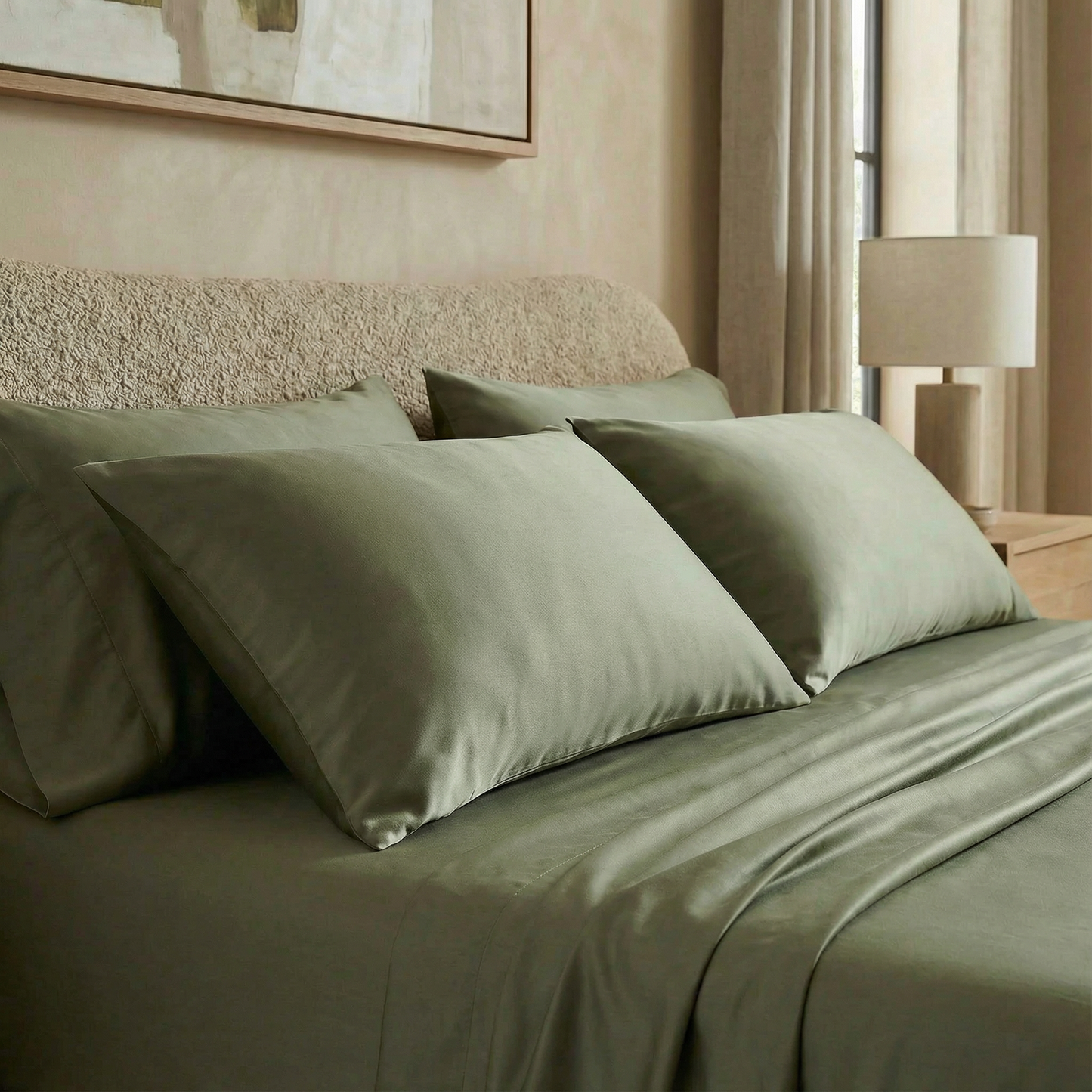Luxe Bamboo Sheet Set- White