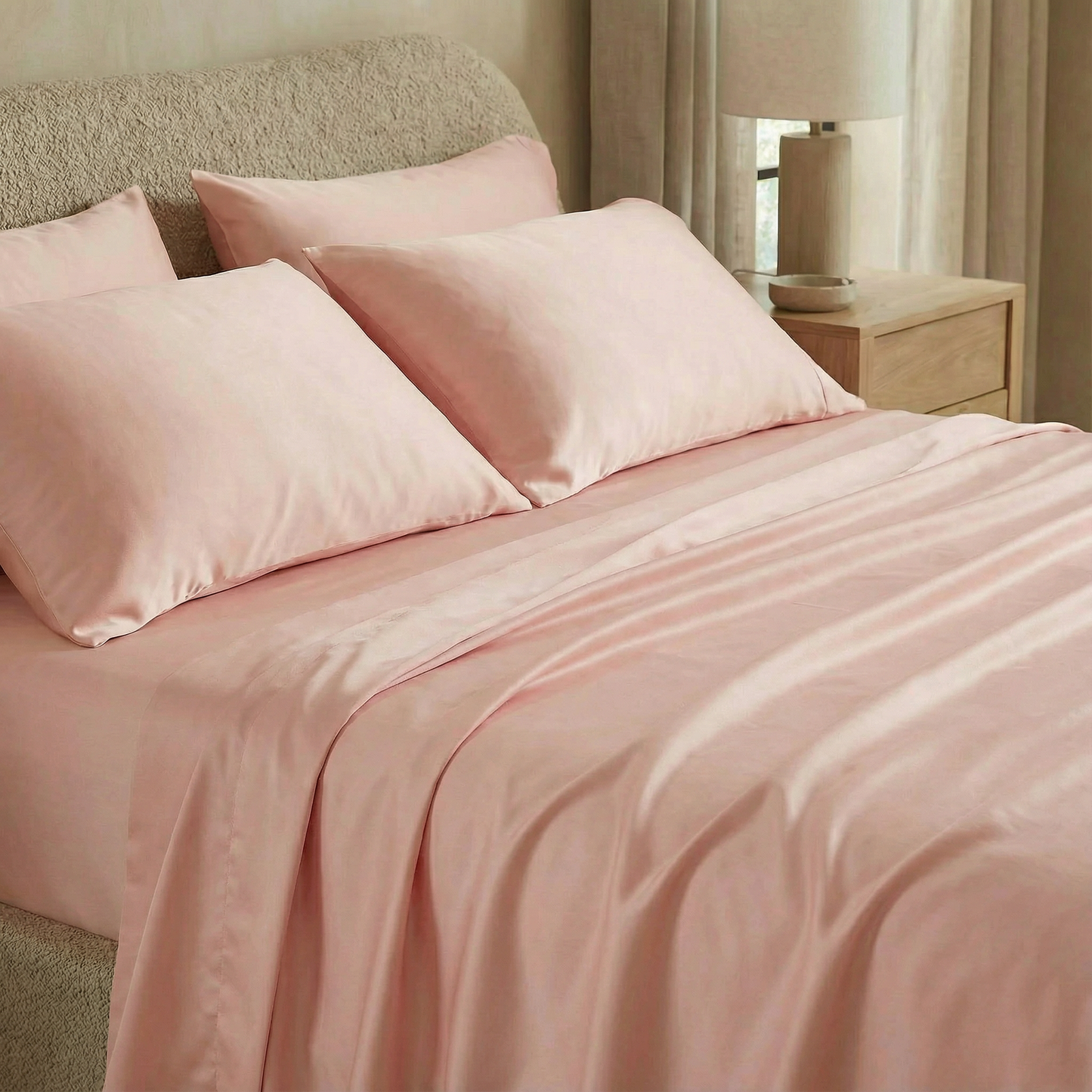 Luxe Bamboo Sheet Set- White