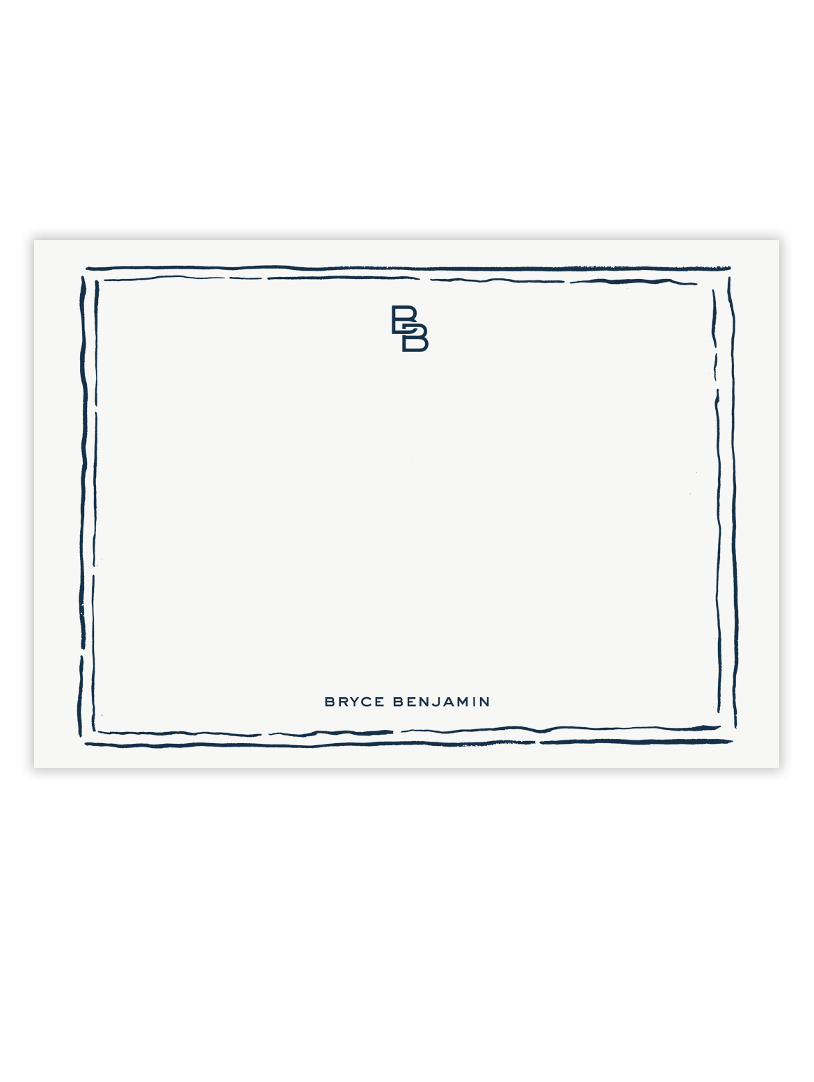 Stationery & Notepad Gifting Set- Embroidered Cocoa