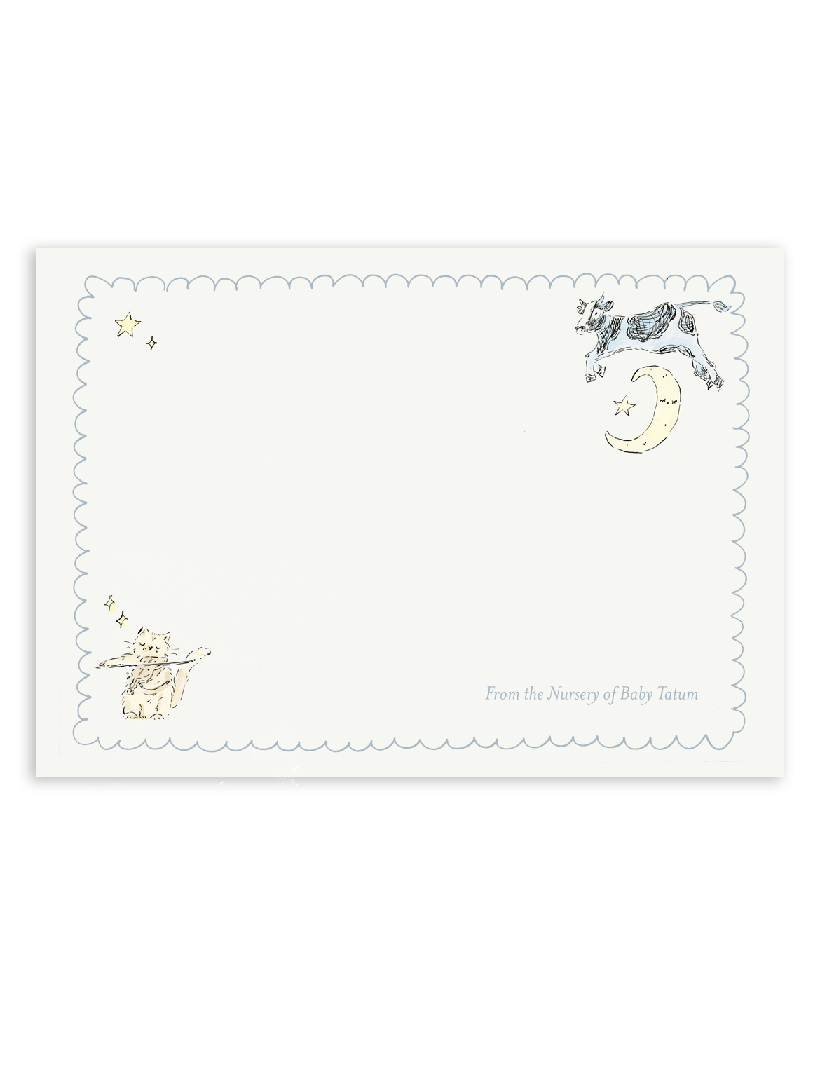 Stationery Gifting Set of 100- Rocking Horse Cocoa & Cherry
