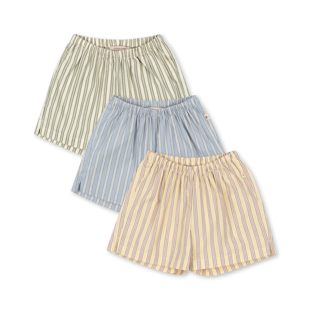 3 Pack Azur Shorts
