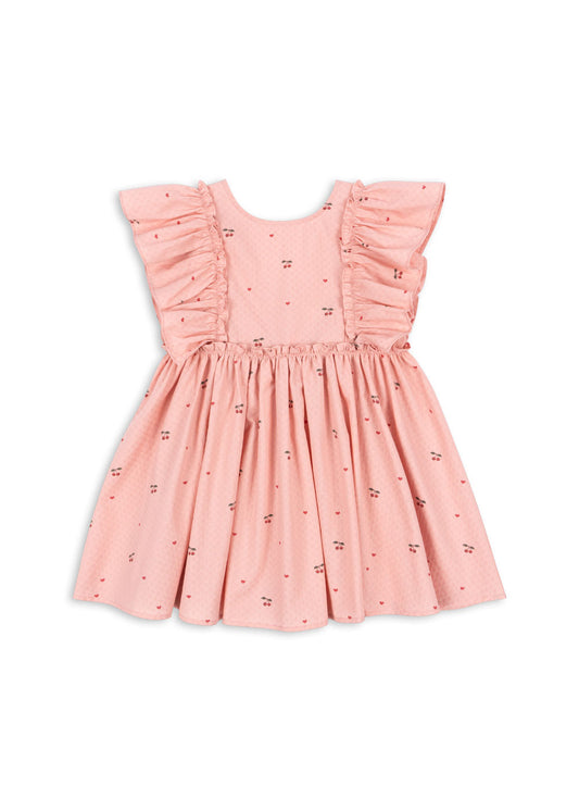 Evia Frill in Cherry Coeur