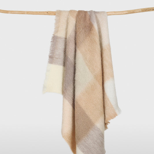 Mantas Ezcaray Mohair Throw Blanket