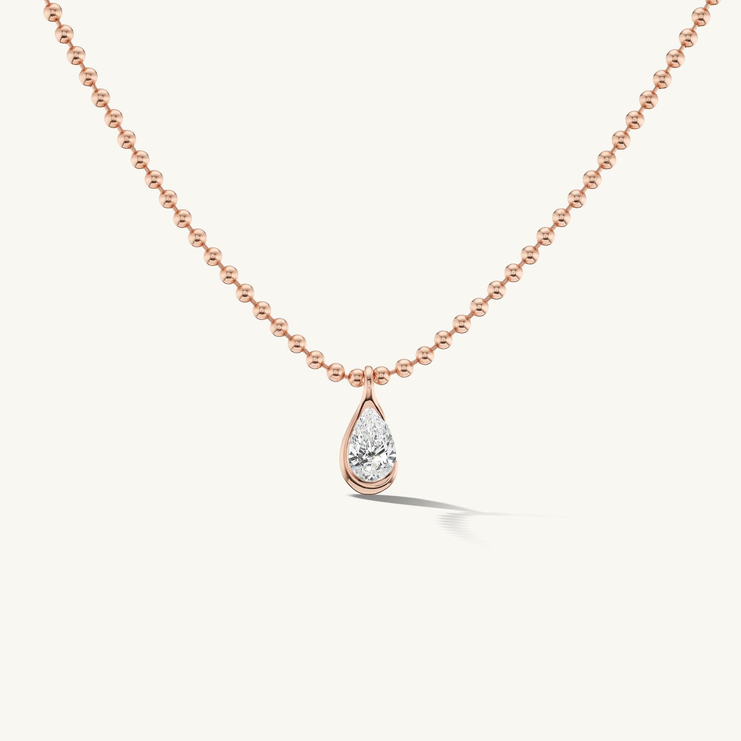 Droplet Pendant Necklace