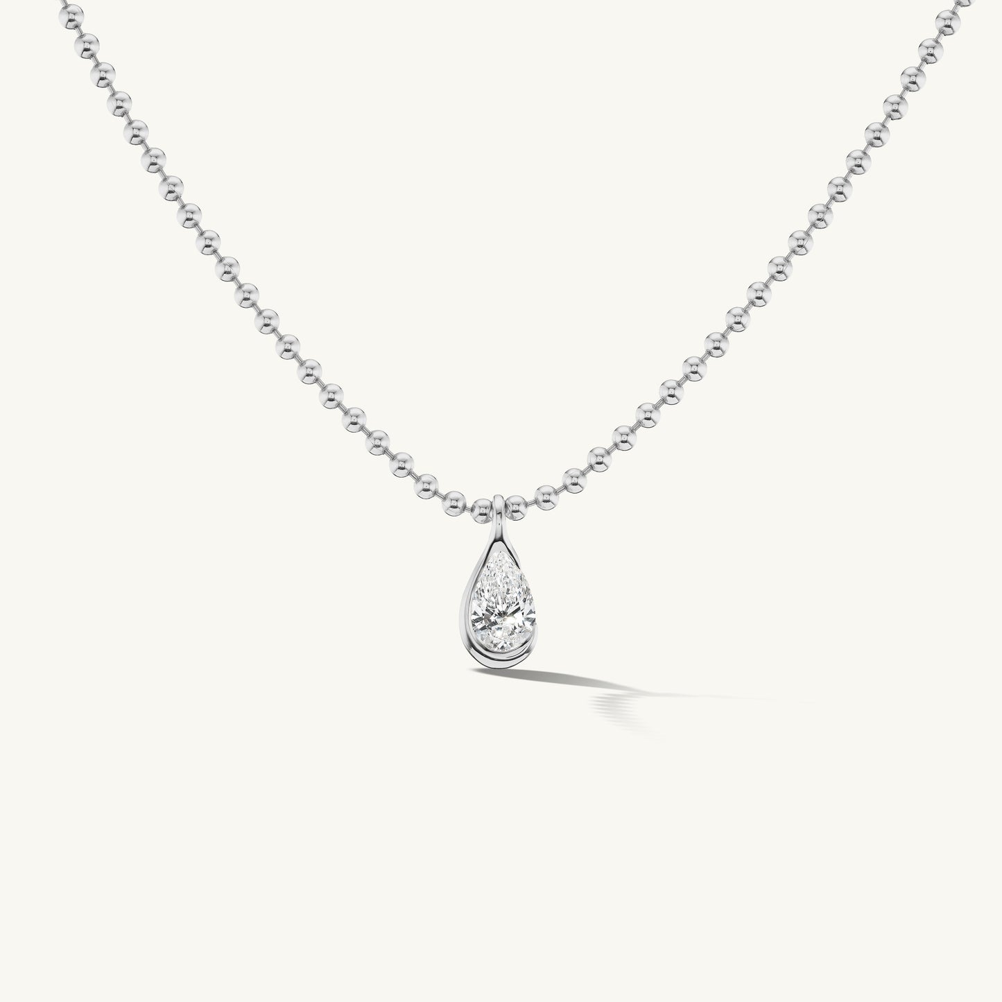Droplet Pendant Necklace