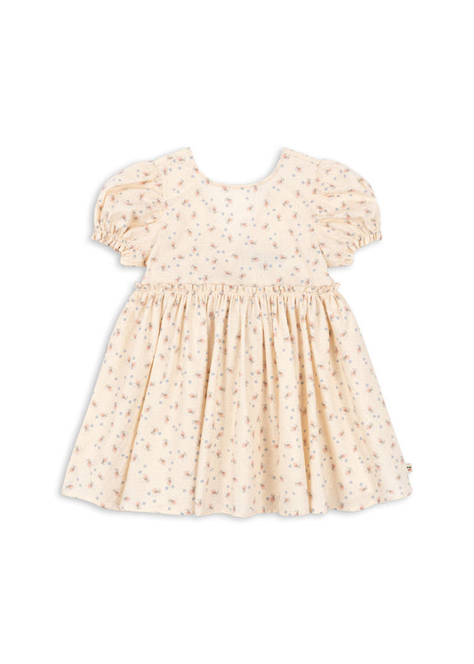 Evia Bow Dress in Brise d'Été