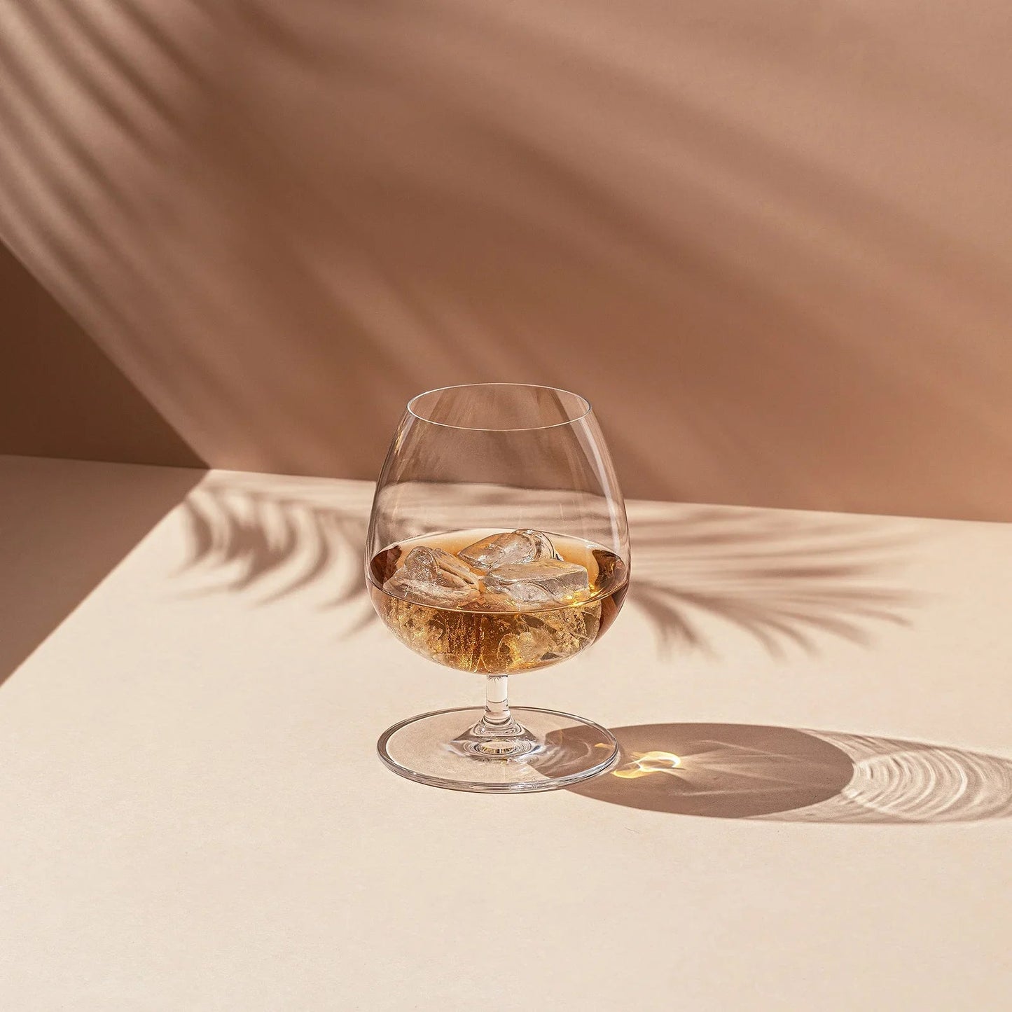 Vintage Set of 2 Cognac Glasses 16.9 oz